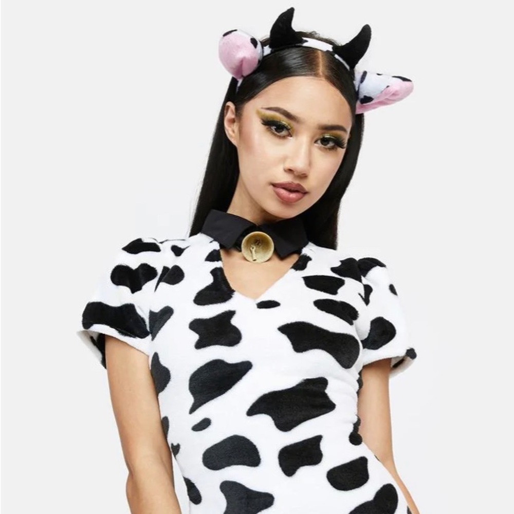 NWT Dolls Kill Cow Costume